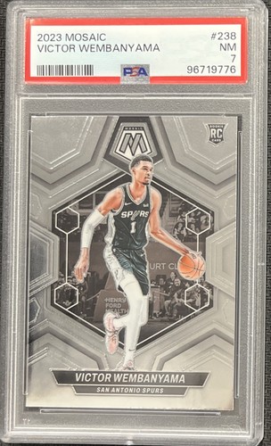 Victor Wembanyama 2023 Panini Mosaic rookie